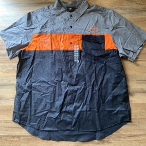 Harley Davidson button up shirt 4x